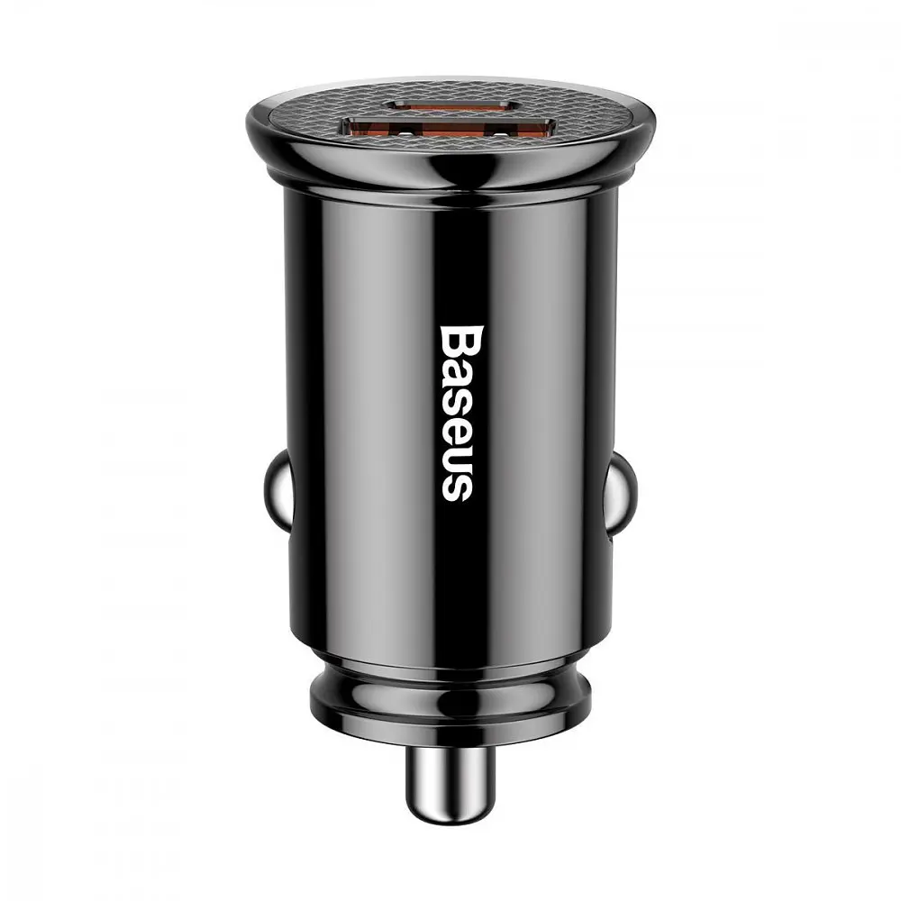 АЗП Baseus Circular Plastic 30W (USB + Type-C) - фото 3