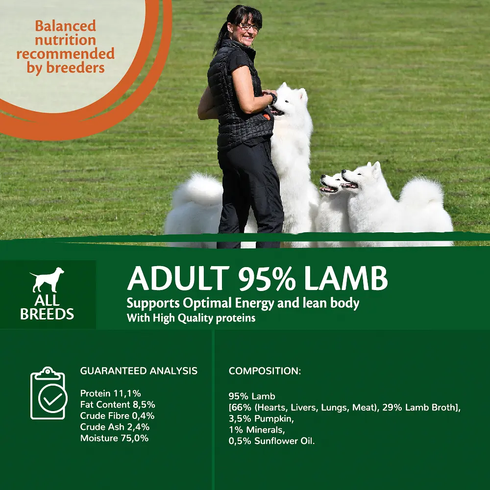 Консерви для собак Wellness CORE Single Protein Lamb with Pumpkin з ягнятком - фото 6