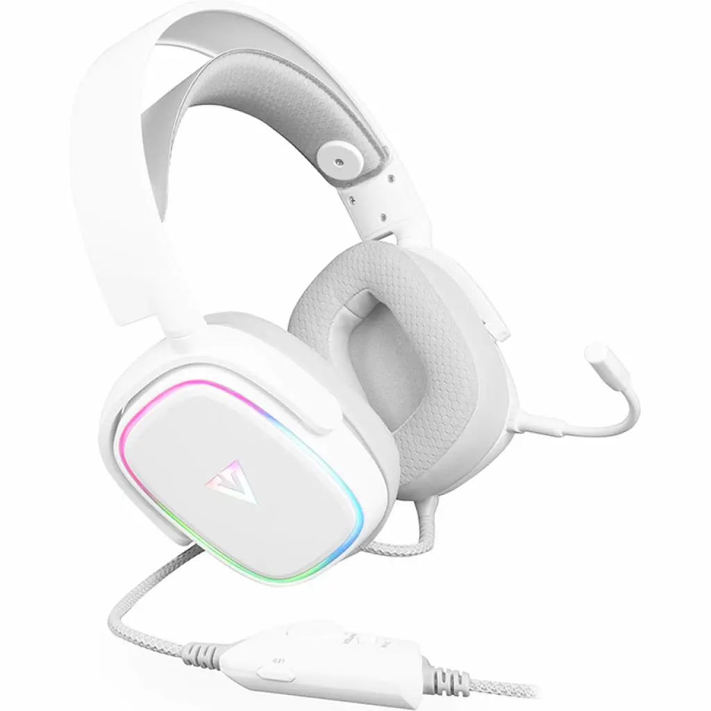 Ігрова гарнітура Modecom Volcano RGB Prometheus 7.1 White USB (S-MC-899-PROMETHEUS-200) - фото 3
