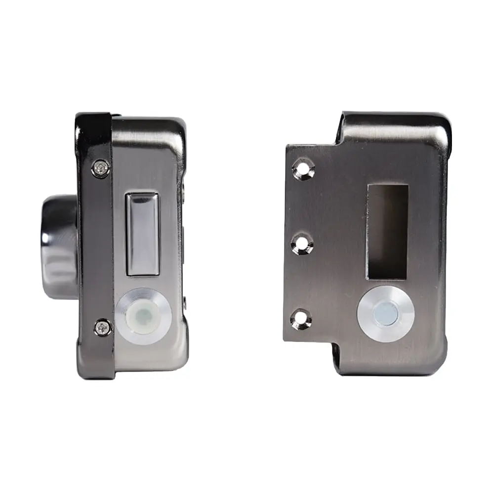 Замок біометричний автономний Trinix TRL-5201BTFW Black Left з Bluetooth, зчитувачем відбитків пальців і карт Mifare (65-00051) - фото 5