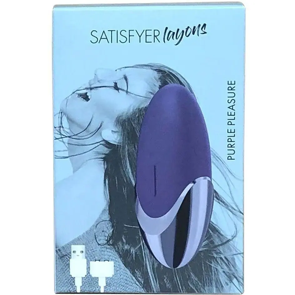 Потужний вібратор Satisfyer Lay-On Purple Pleasure - фото 6