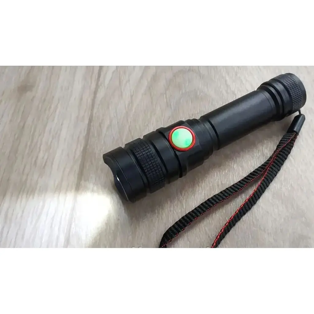 Ліхтар ручний RB-270 T6 акумуляторний із зумом LED Zoom 18650 micro-USB - фото 3