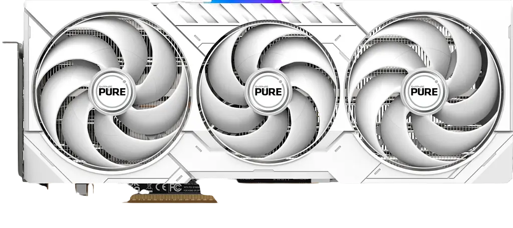 Відеокарта AMD Radeon RX 9070 16GB Sapphire PURE GAMING OC White (11349-02-20G) - фото 2