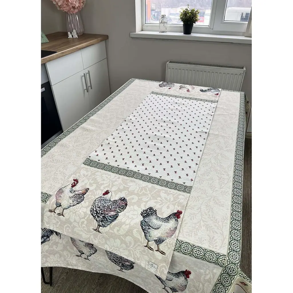 Скатерть Прованс Курочки 95х100 см (25987) - фото 4