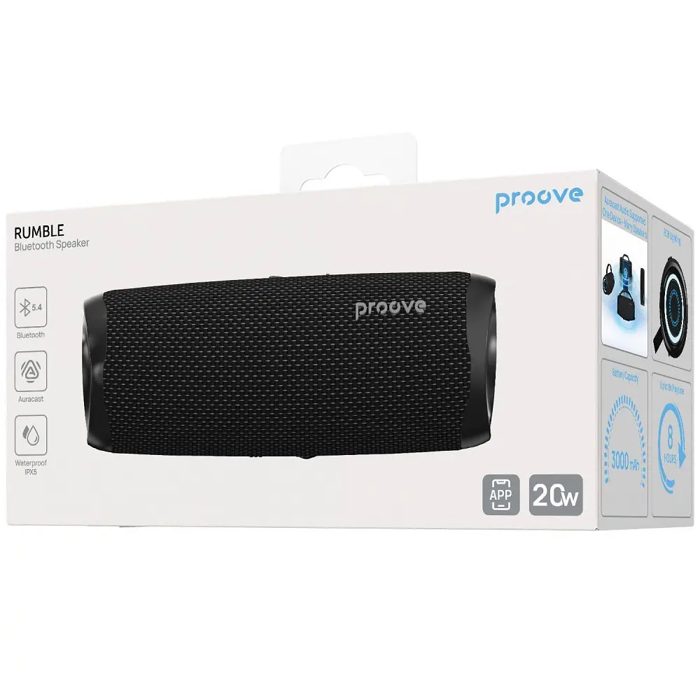 Портативна акустика Proove Rumble 20W (APP) - фото 2