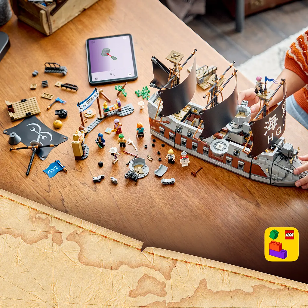 Конструктор LEGO One Piece Морський бойовий корабель Ґарпа 1705 ел. (75646) - фото 14