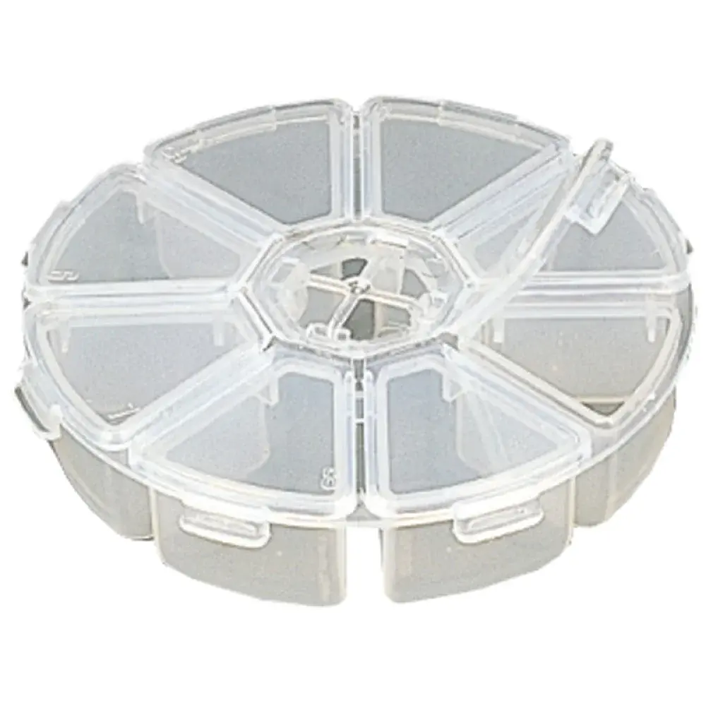 Коробка Meiho Pc-110 Ø110x28mm Clear - фото 2