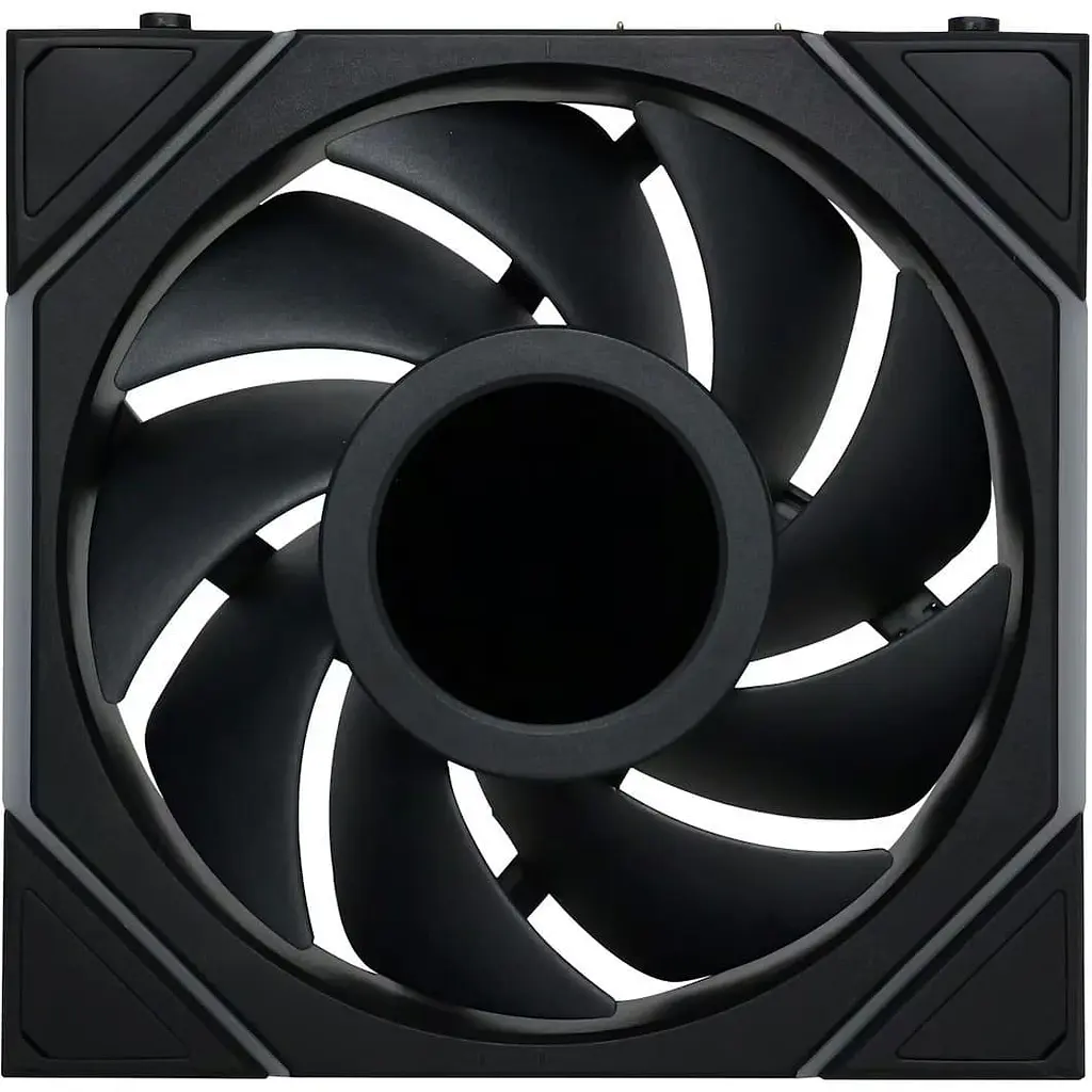 Комплект вентиляторів Lian Li UNI Fan TL WIRELESS LCD 120-3 (G99.12TLLCD1W3B.00) Black - фото 10