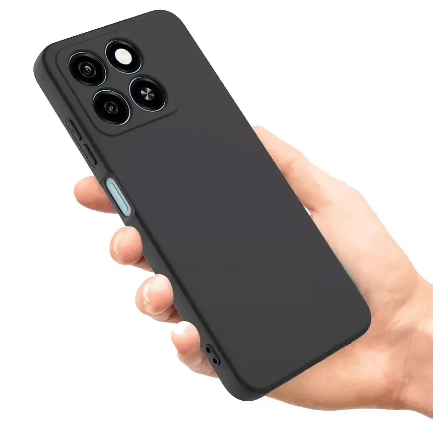 Силіконовий чохол BeCover для ZTE Blade A55 Black (712287) - фото 2