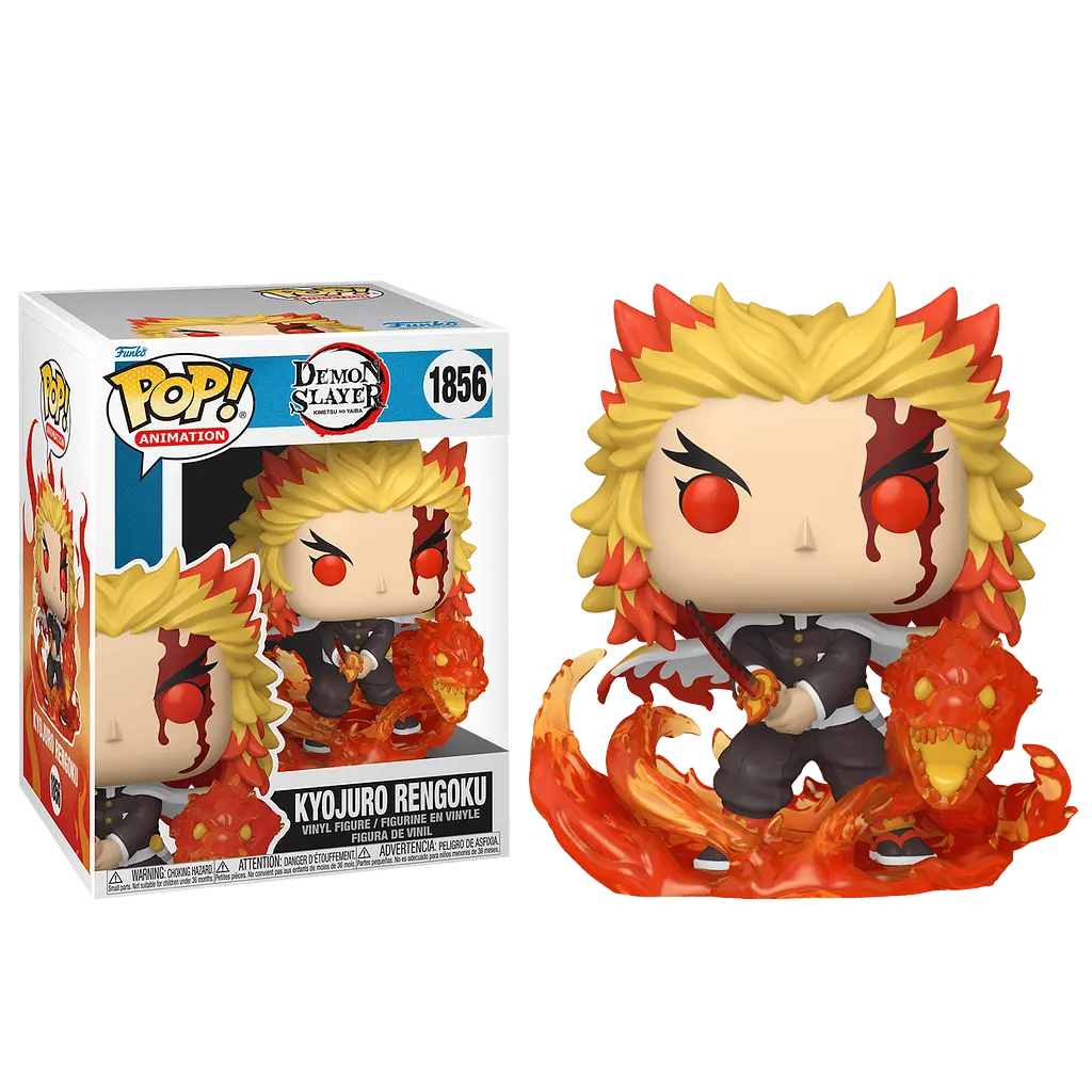 Фігурка Funko POP: Кеджуро Ренгоку Дев'ята форма 1856 з аніме Клинок, що розсікає демонів Demon Slayer - фото 2