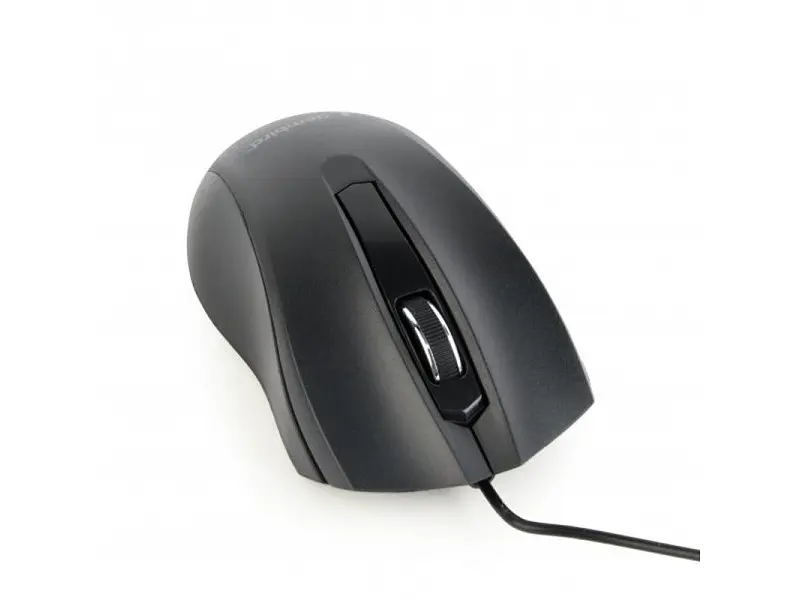 Миша Gembird MUS-3B-01 USB Black - фото 2