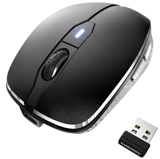 Mиша бездротова Cherry MW 8C Advanced Black (JW-8000)