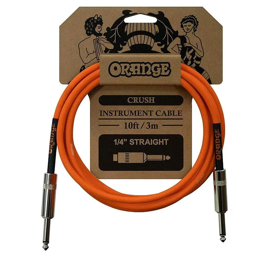 Инструментальный кабель Jack 6.3 - Jack 6.3 Orange Crush Series CA-034 3м
