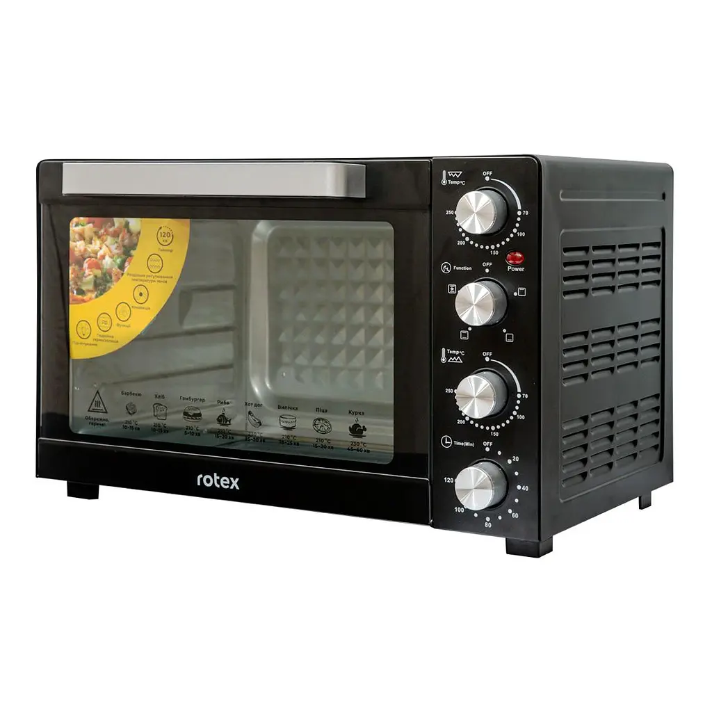 Духовка настільна Rotex ROT450-B - фото 4