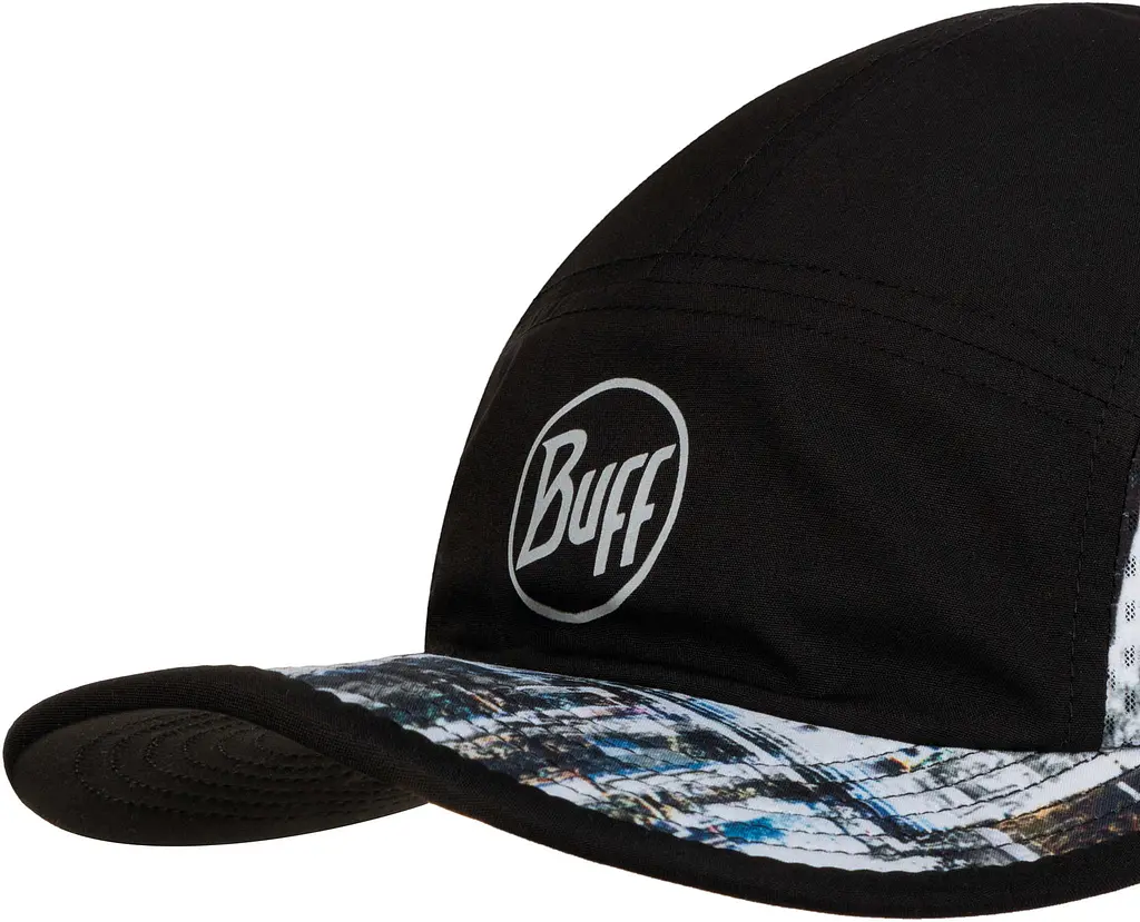 Кепка Buff Run Cap r-o-2 multi Чорний - фото 2