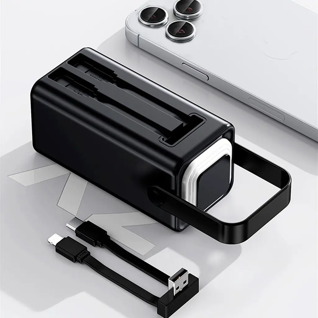 Повербанк TheGeneral Glim 20000 mAh чорний (40012919-01) - фото 4