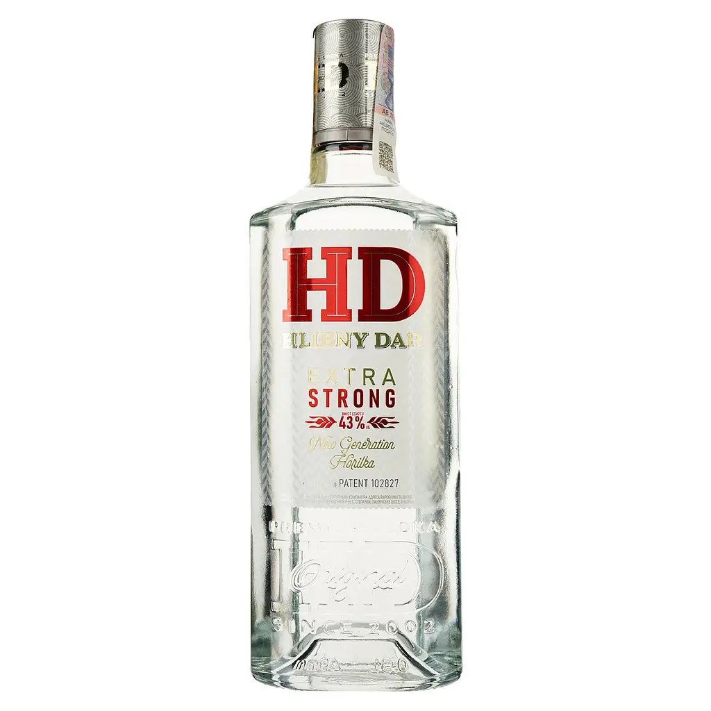 Упаковка горілки Хлібний Дар HD Extra Strong Міцна 43% 3 л (0.5 л x 6 шт.) - фото 2