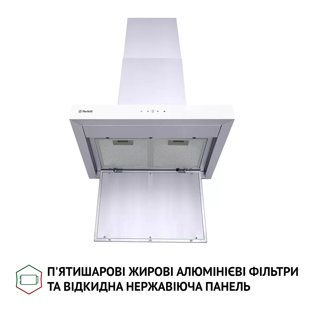 Вытяжка декоративная Т-образная PERFELLI TS 6635 I/WH 1000 LED - фото 6