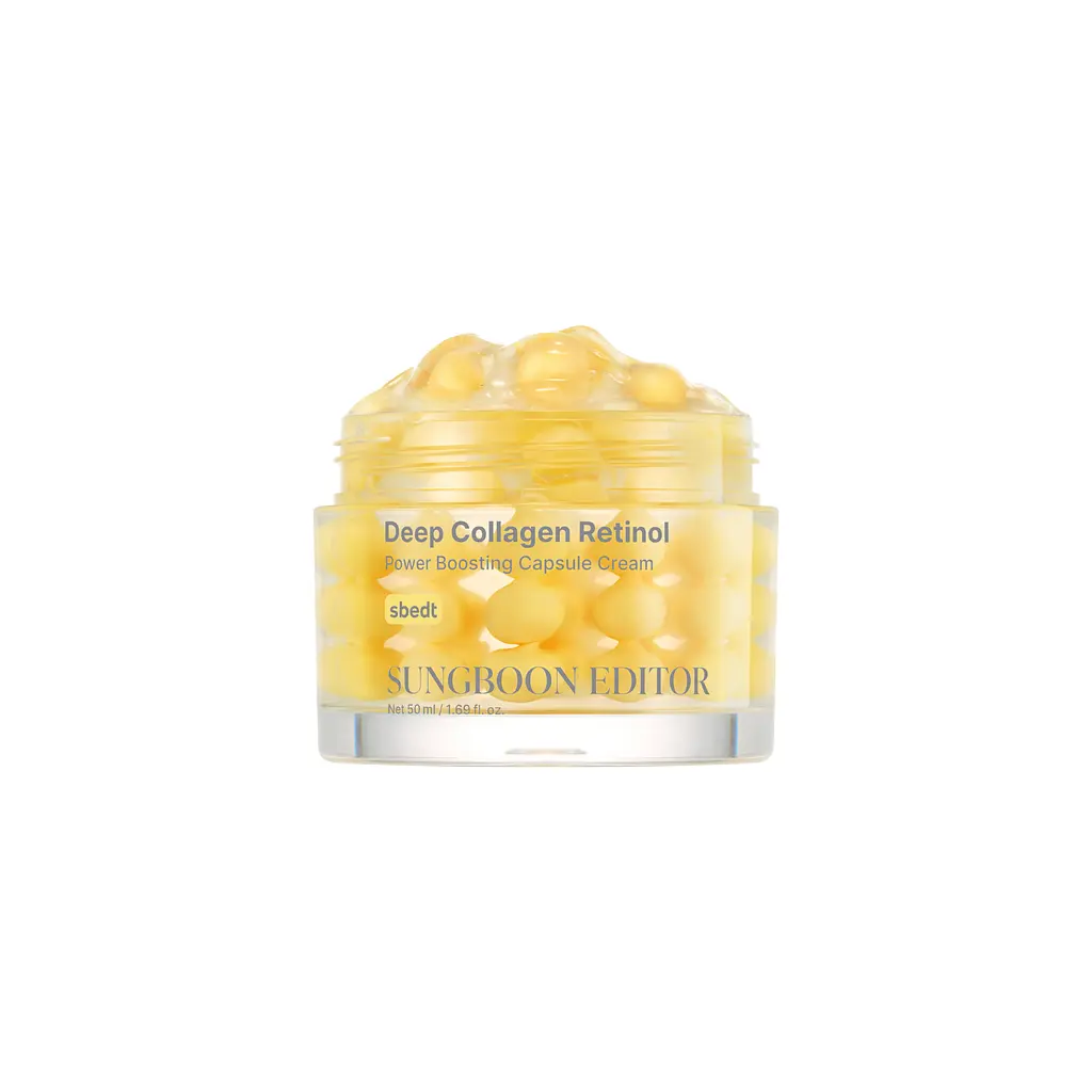 Крем-бустер капсульний Deep Collagen Retinol Power Boosting Capsule Cream Sungboon Editor 50 мл