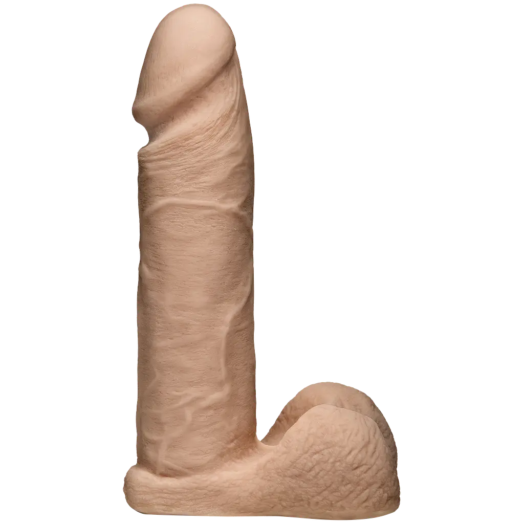 Фалоімітатор Doc Johnson Vac-U-Lock 8 Inch ULTRASKYN Cock White