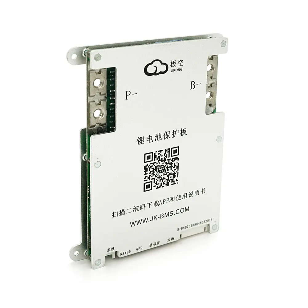 Смарт плата з активним балансиром 2А BMS JiKong JK-B2A8S20P 4S-8S / 12V-24V / 200A Інтелектуальний контролер керування акумулятором LiFePO4, Li-ion, LTO (19792)