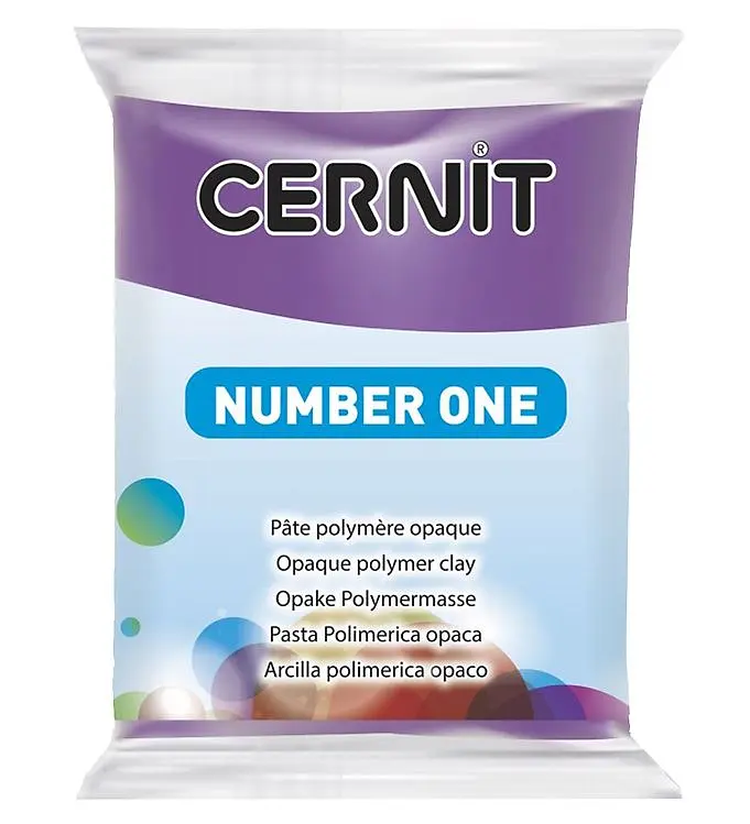 Полімерна глина Cernit Number One, 56 г., ФІОЛЕТОВИЙ, (CR-CE0900056900)