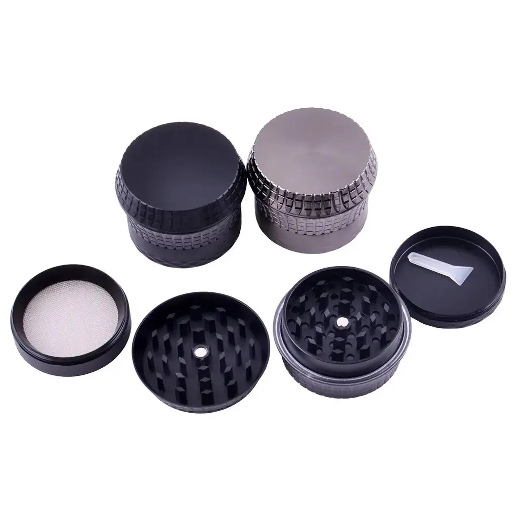 Гриндер для измельчения табака Ashtray HL-202 Gray (10869) - фото 2