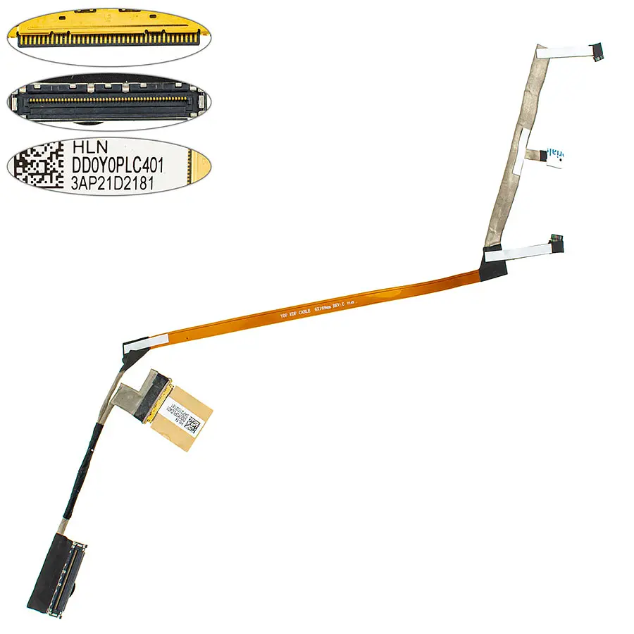 Шлейф матриці для ноутбука HP (EliteBook: X360 1030 G3), 40pin LED (DD0Y0PLC401)