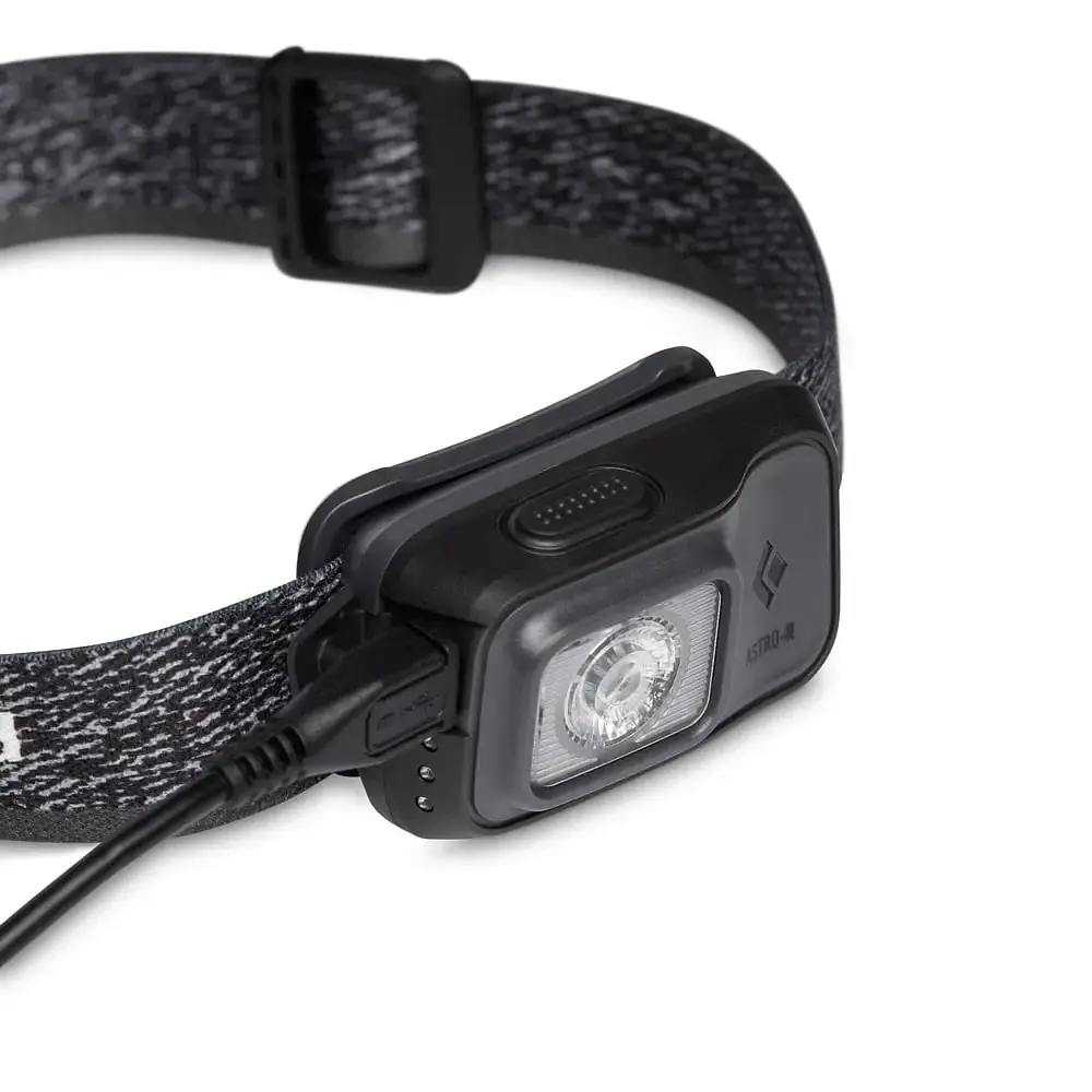 Налобний ліхтар Black Diamond Astro 300-R Чорний-Сірий - фото 5