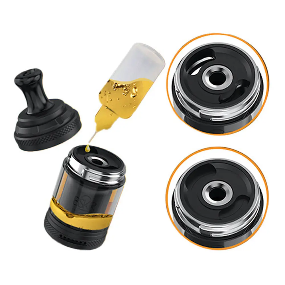 Атомайзер ATVS Berserker Mini V2 MTL RTA 22 мм 2.5 мл Gray (10015) - фото 3