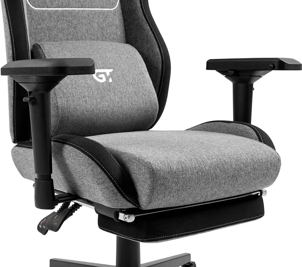Геймерське крісло GT Racer X-2305 Fabric Gray/Black (X-2305 Fabric Gray/Black) - фото 5