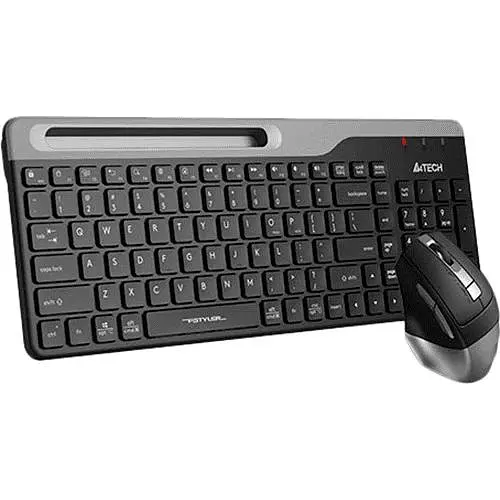 Комплект (Клавіатура та миша) A4Tech FB2535C Fstyler Wireless Smoky Grey (FB2535C (Smoky Grey)) - фото 2