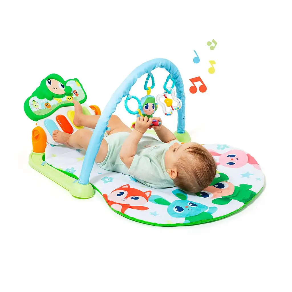 Дитячий інтерактивний килим Gusy Luz Activity Piano 4в1 з музичним піаніно та дугою, Molto (26515) Molto art26515 - фото 2
