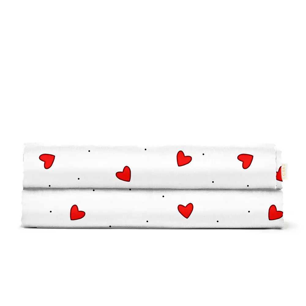 Простыня 240х260 CHERRY HEARTS COSAS (4822052400654)