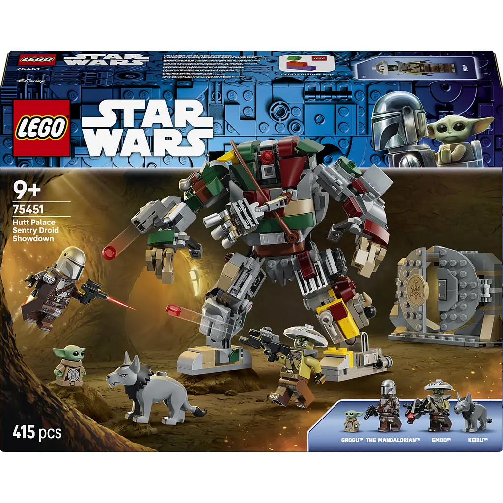 Конструктор LEGO Star Wars Сутичка дроїдів-охоронців у палаці Хатта 415 ел. (75451) - фото 3