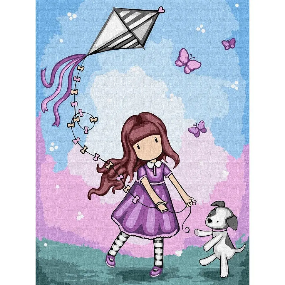 Картина за номерами Ideyka Don’t Fly Away Santoro Gorjuss Collection 30x40 см Різнокольоровий (PM-194-K-1722)
