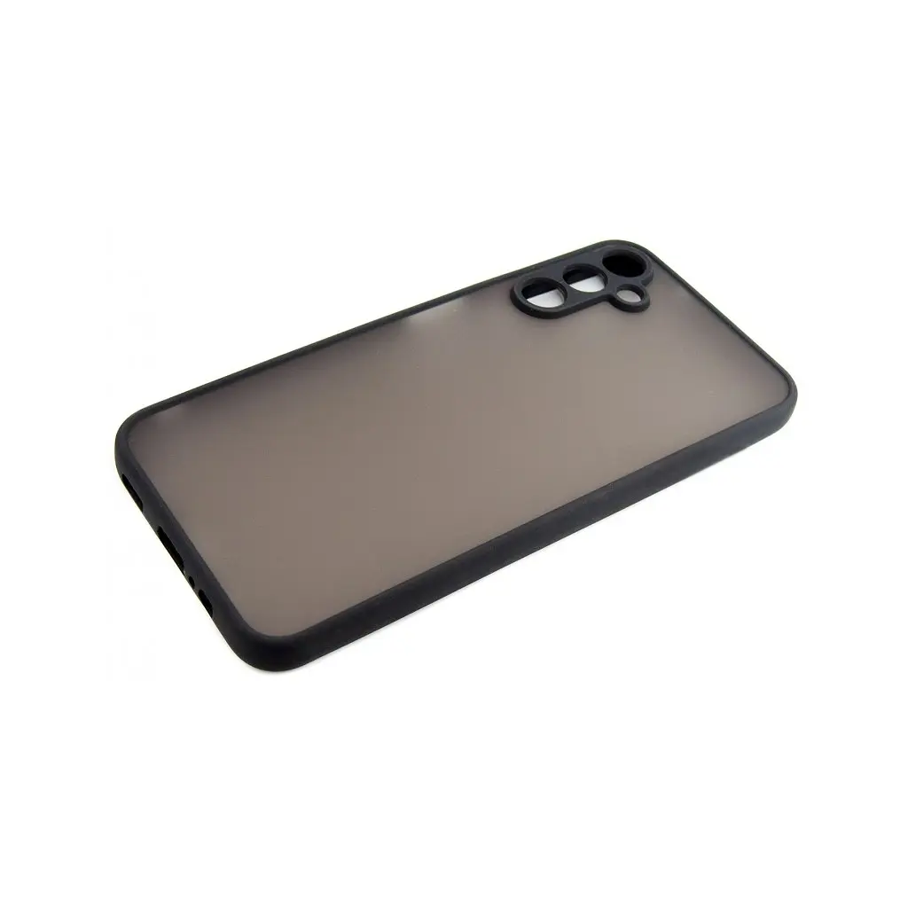 Чохол до мобільного телефона Dengos Matte Samsung Galaxy A14 5G (black) (DG-TPU-MATT-118) - фото 4