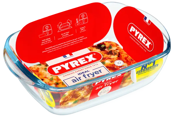 Форма для запікання Pyrex AirFryer, 23x15x6 см (1.2 л) - фото 2