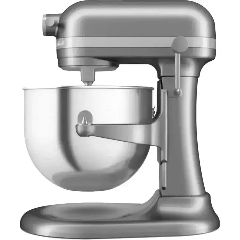 Планетарный миксер KitchenAid Artisan с подъемной чашей 6.6 л серебристый (5KSM70SHXECU) - фото 3