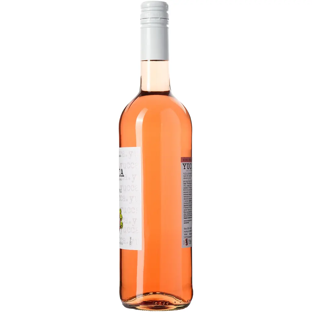 Вино Yucca Zinfandel Rose рожеве напівсолодке 0.75 л - фото 2