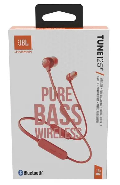 Гарнітура JBL TUNE 125BT Coral (JBLT125BTCOR) - фото 5
