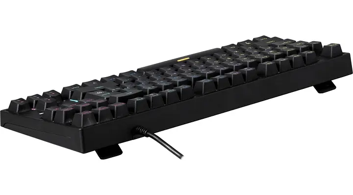 Провідна клавіатура Defender Blitz GK-240L EN Rainbow RGB-підсвічування та постачання - фото 5