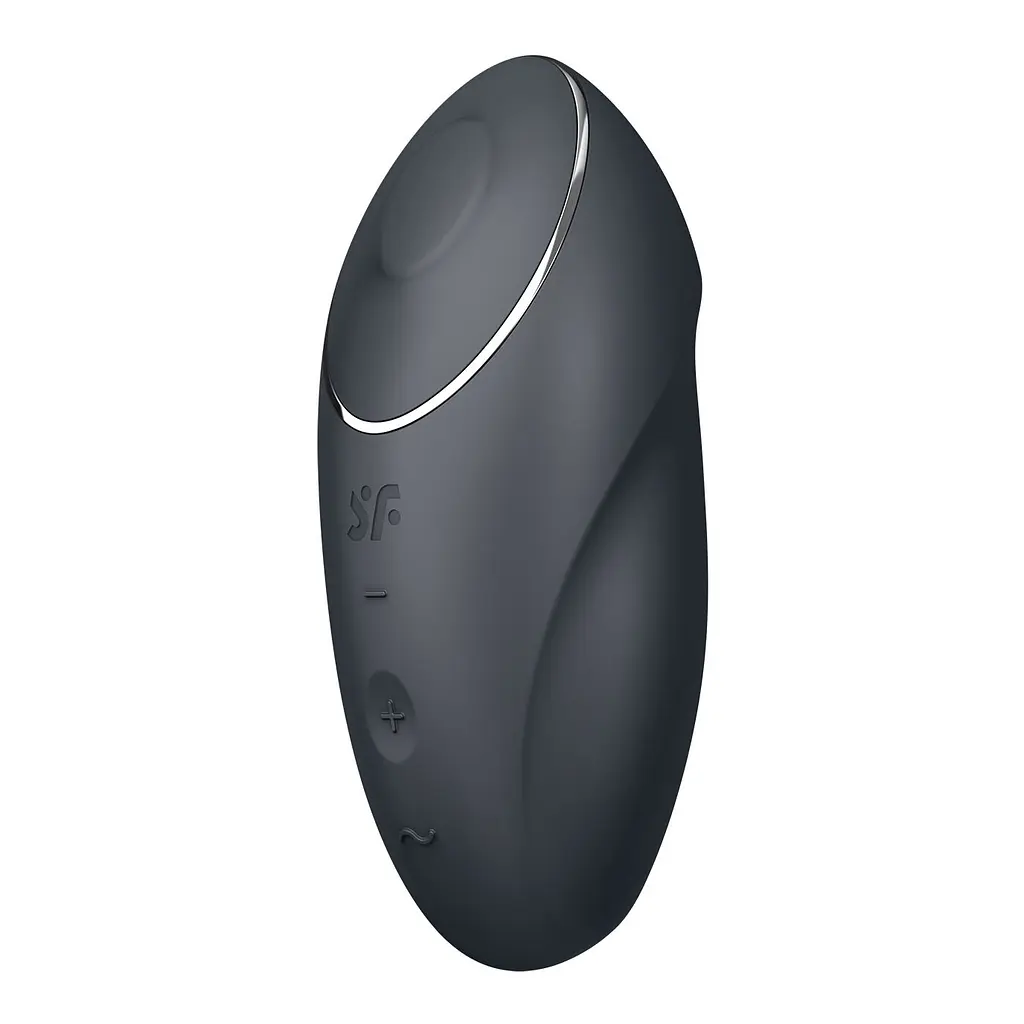 Вібростимулятор-пульсатор Satisfyer Tap & Climax 1 Grey - фото 4