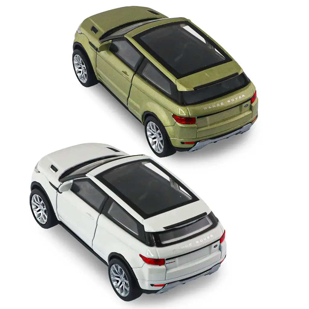 Автомодель - LAND ROVER RANGE ROVER EVOQUE (білий, зелений) - фото 9