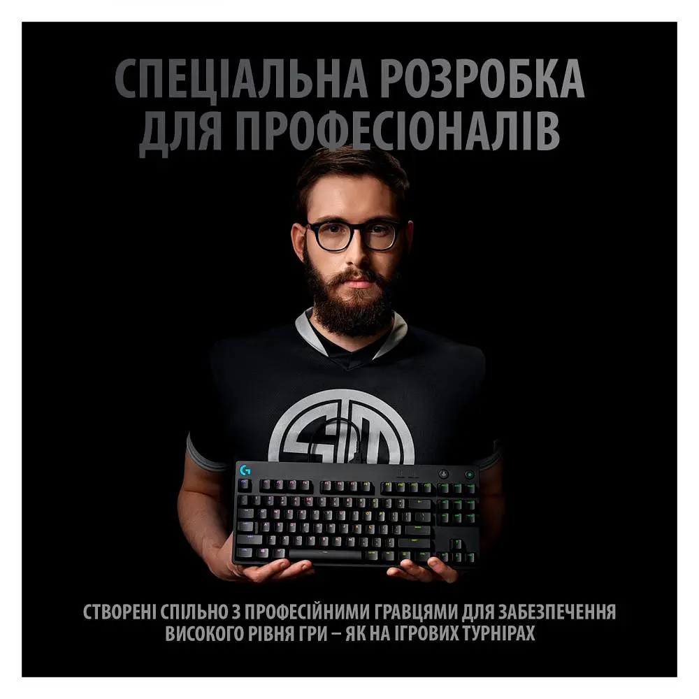 Клавіатура Logitech G PRO Mechanical Gaming USB (920-009392) - фото 3