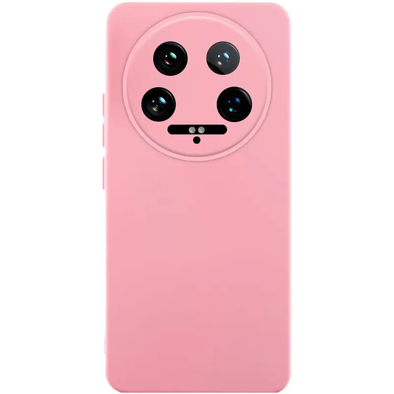 Чохол Silicone Cover Ummi Lakshmi Full Camera (AA) для Xiaomi 14 Ultra Рожевий / Pink