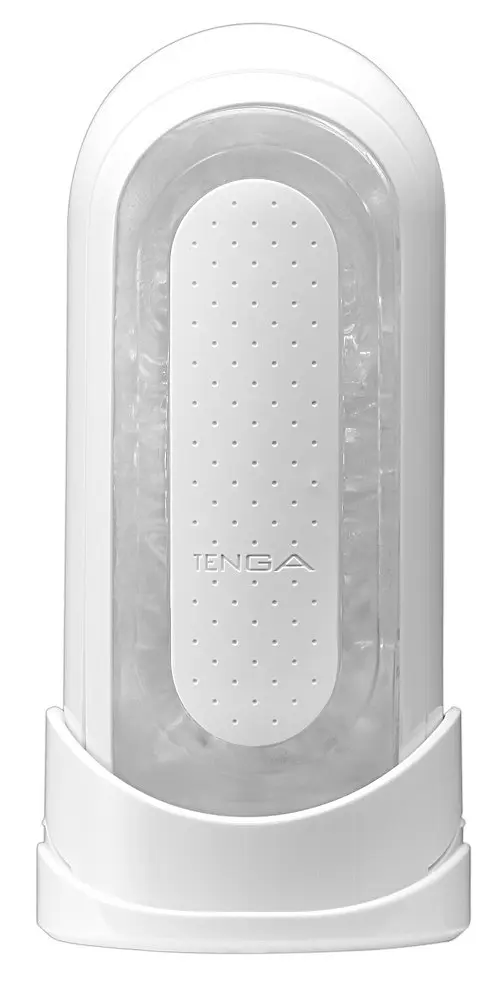 Мастурбатор Tenga Flip Zero інноваційний японський, 18 см (білий) - фото 3