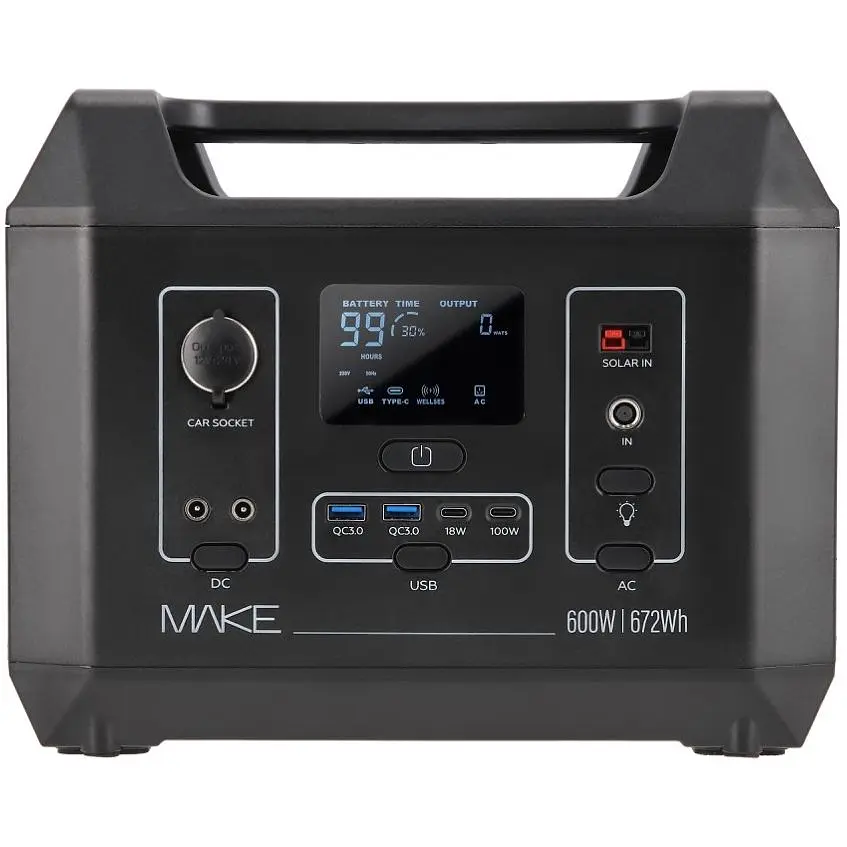 Зарядна станція MAKE 600W 672Wh (MPS-6002) - фото 2