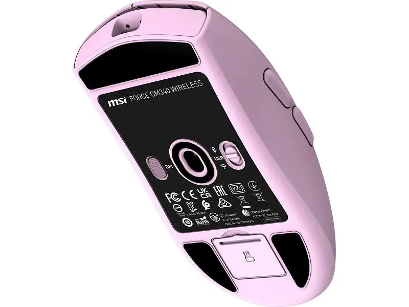 Миша MSI Forge GM340 Wireless Violet (S12-4301810-HH9) - фото 3