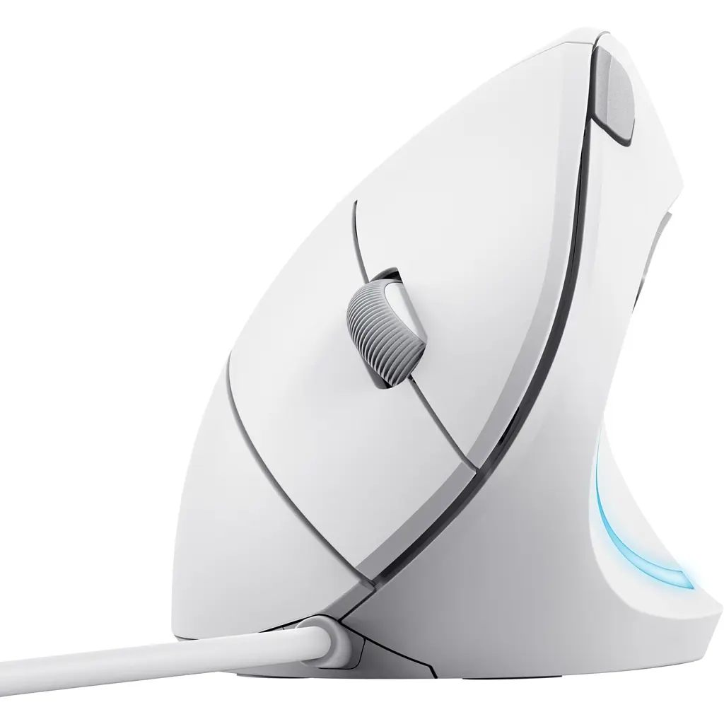 Мишка Trust Verto Ergonomic USB White (25133) - фото 2
